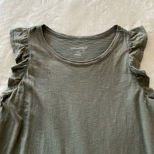 Rustic Cotton T-Shirt Dress